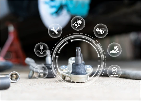 Material inspection of Fast Ferrum components